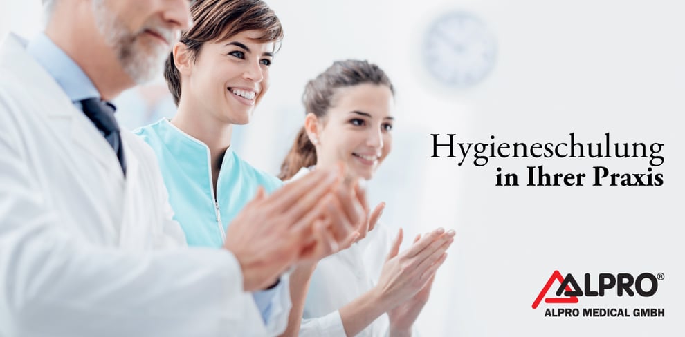 Hygienefortbildung in Ihrer Praxis – ALPRO MEDICAL GMBH